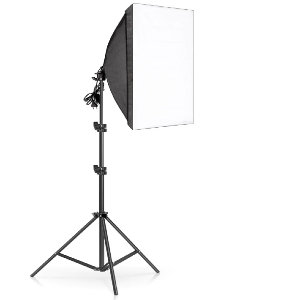 50 X 70CM Single Bulb Photography Softbox Lighting Kits,